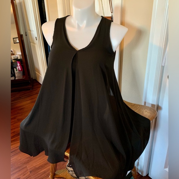 NWT CASUAL COUTURE BY GREEN ENVELOPE TUNIC TOP. DRAPES BEAUTIFULLY.❤️LT & COOL❤️ - Picture 8 of 13